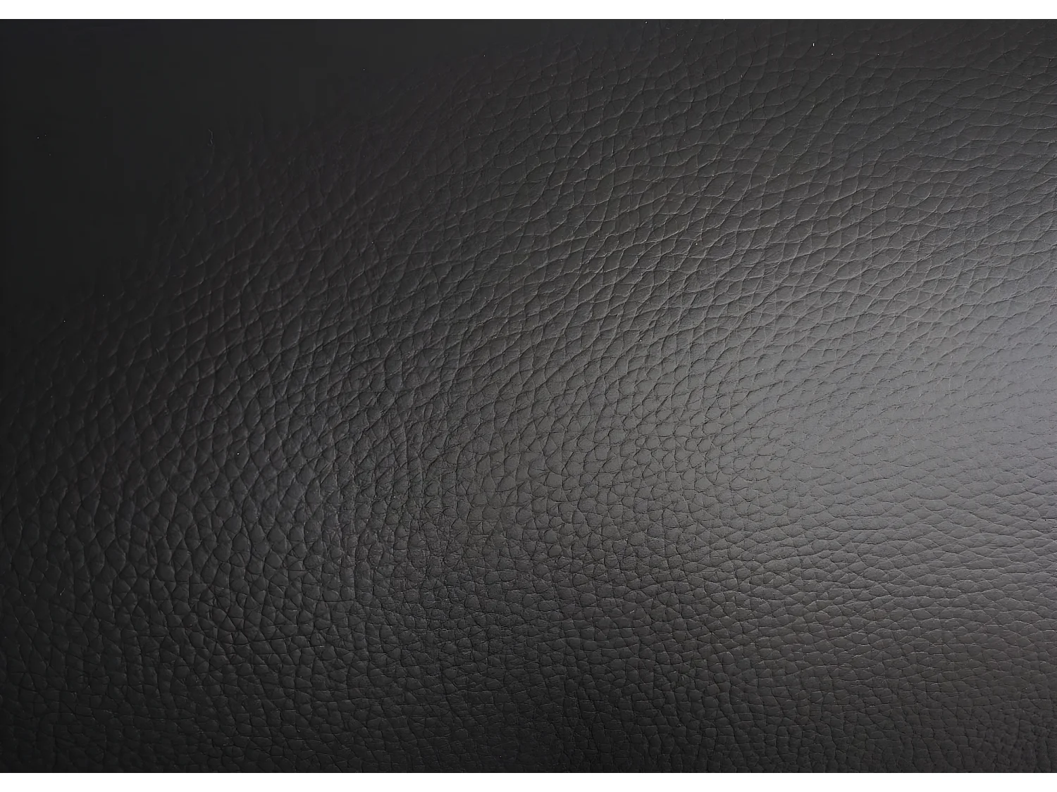 Relaxfauteuil MCW-L11 draaibaar, volledig leer,  zwart