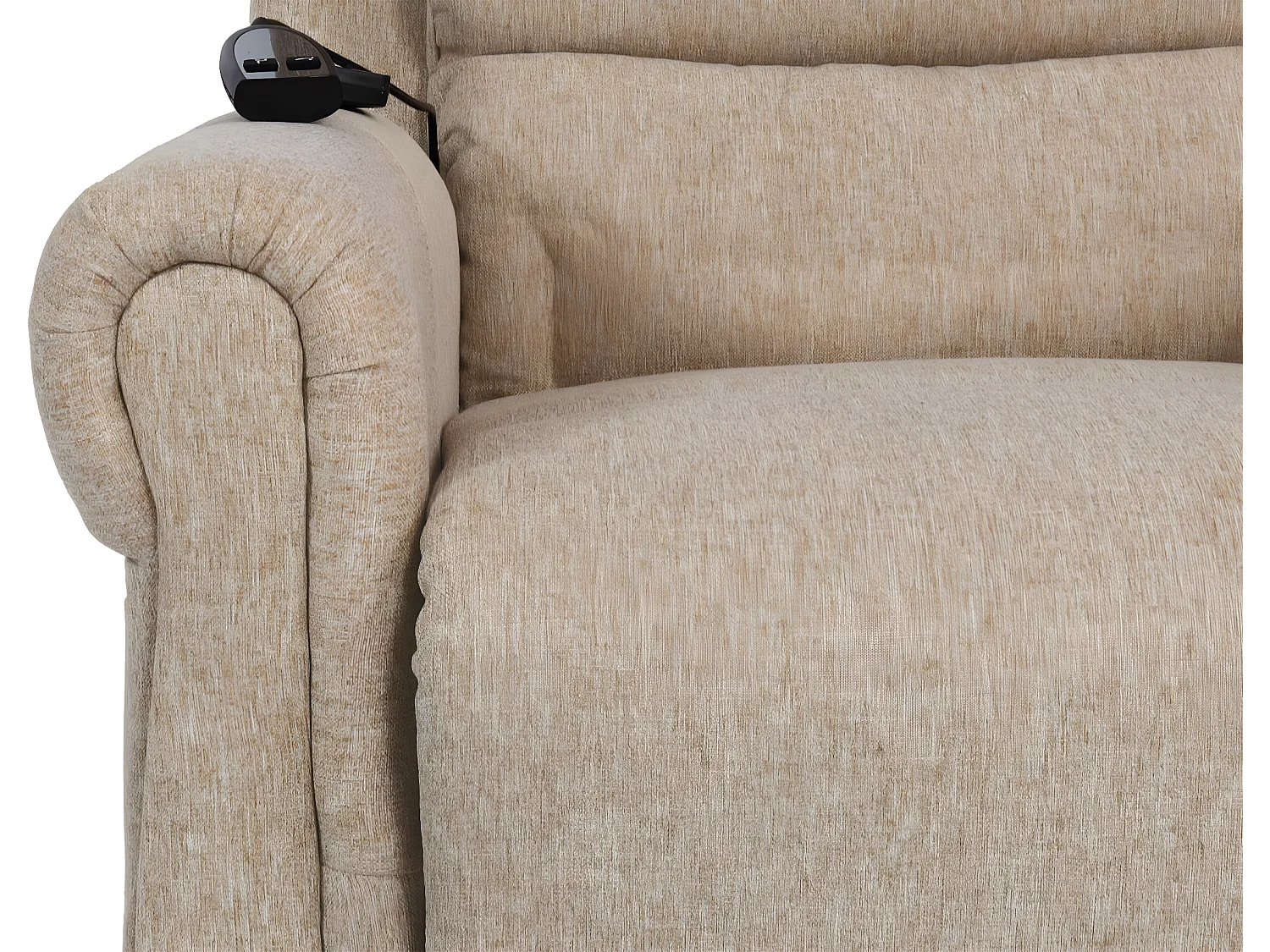 Fernsehsessel MCW-K63, Beige-braun