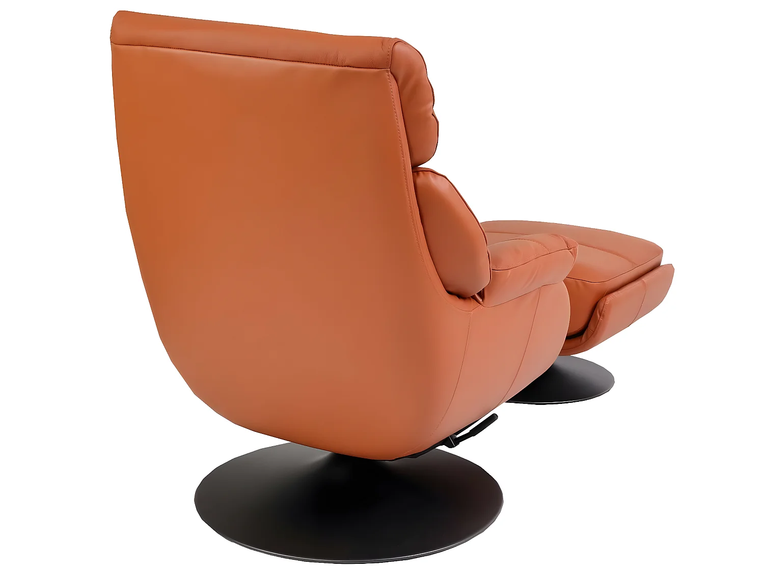 Relaxsessel mit Hocker MCW-K99, Braun