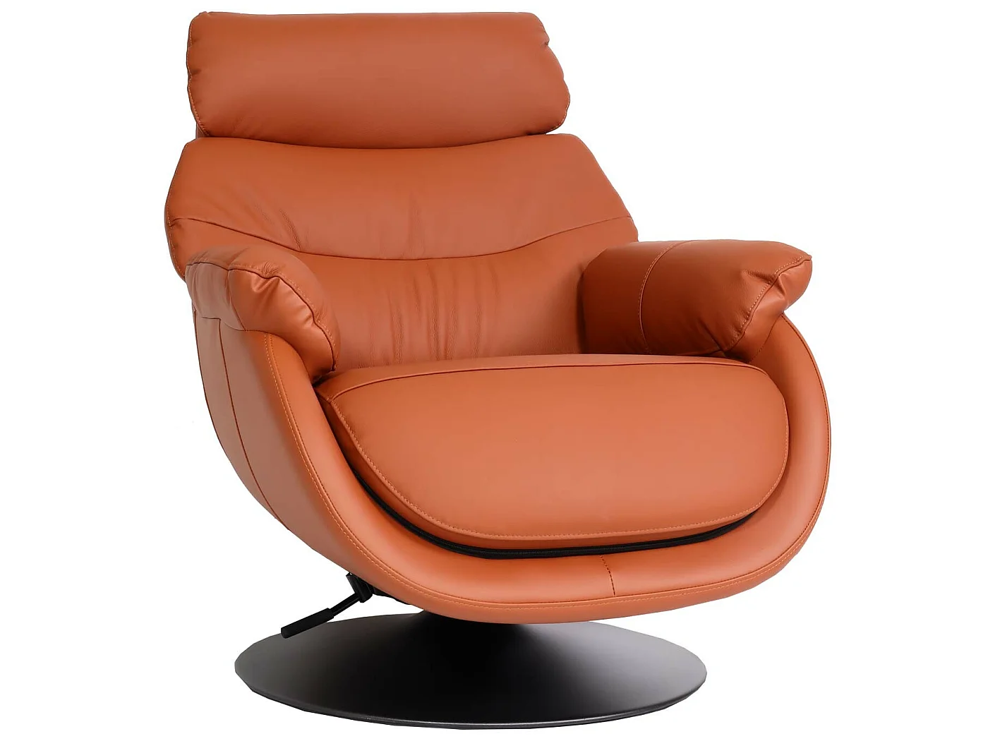 Relaxsessel mit Hocker MCW-K99, Braun