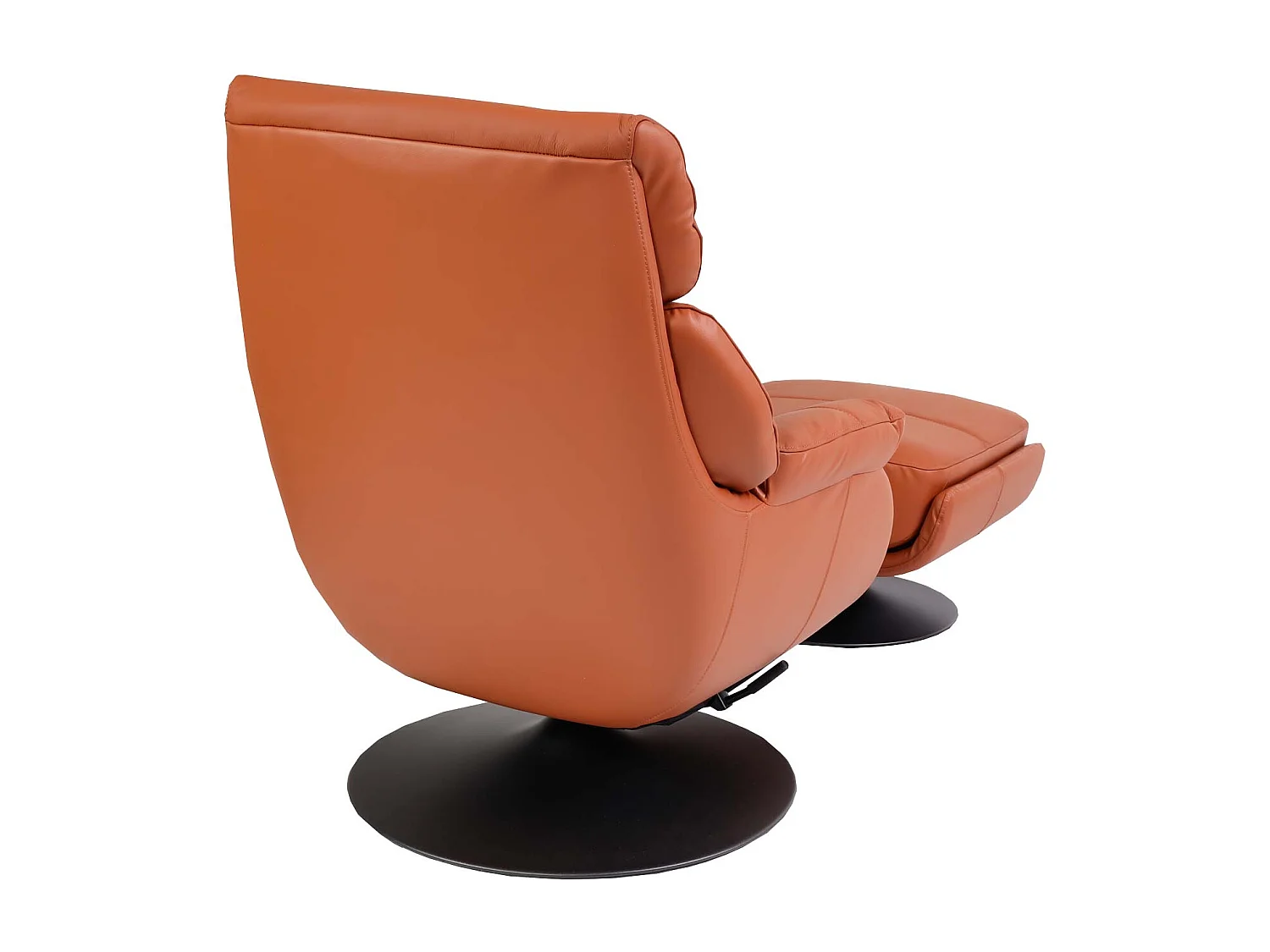 MCW-K99 recliner with footstool,  brown