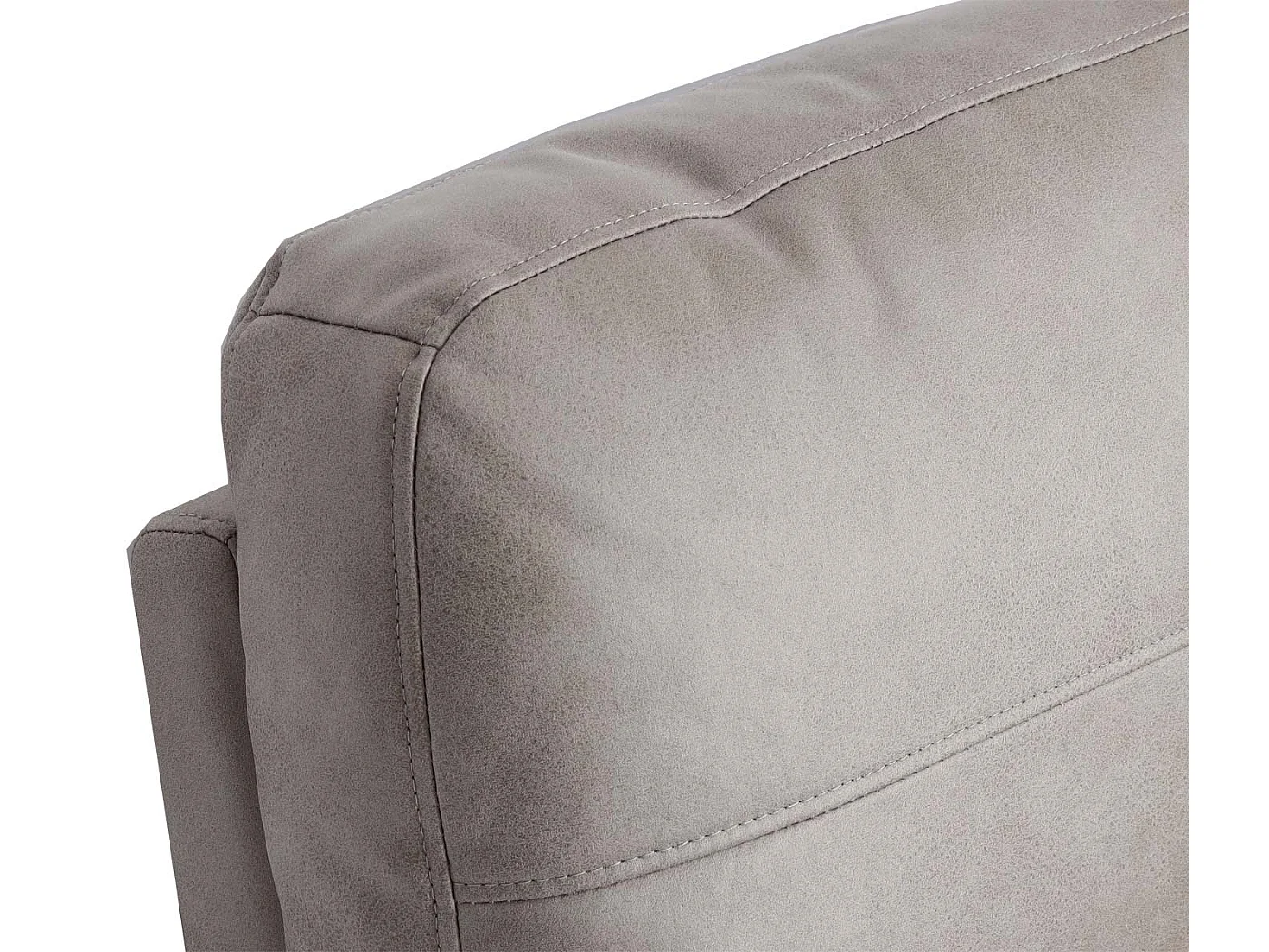 2-osobowy fotel kinowy MCW-K17,  tkanina/tekstylia jasnoszary