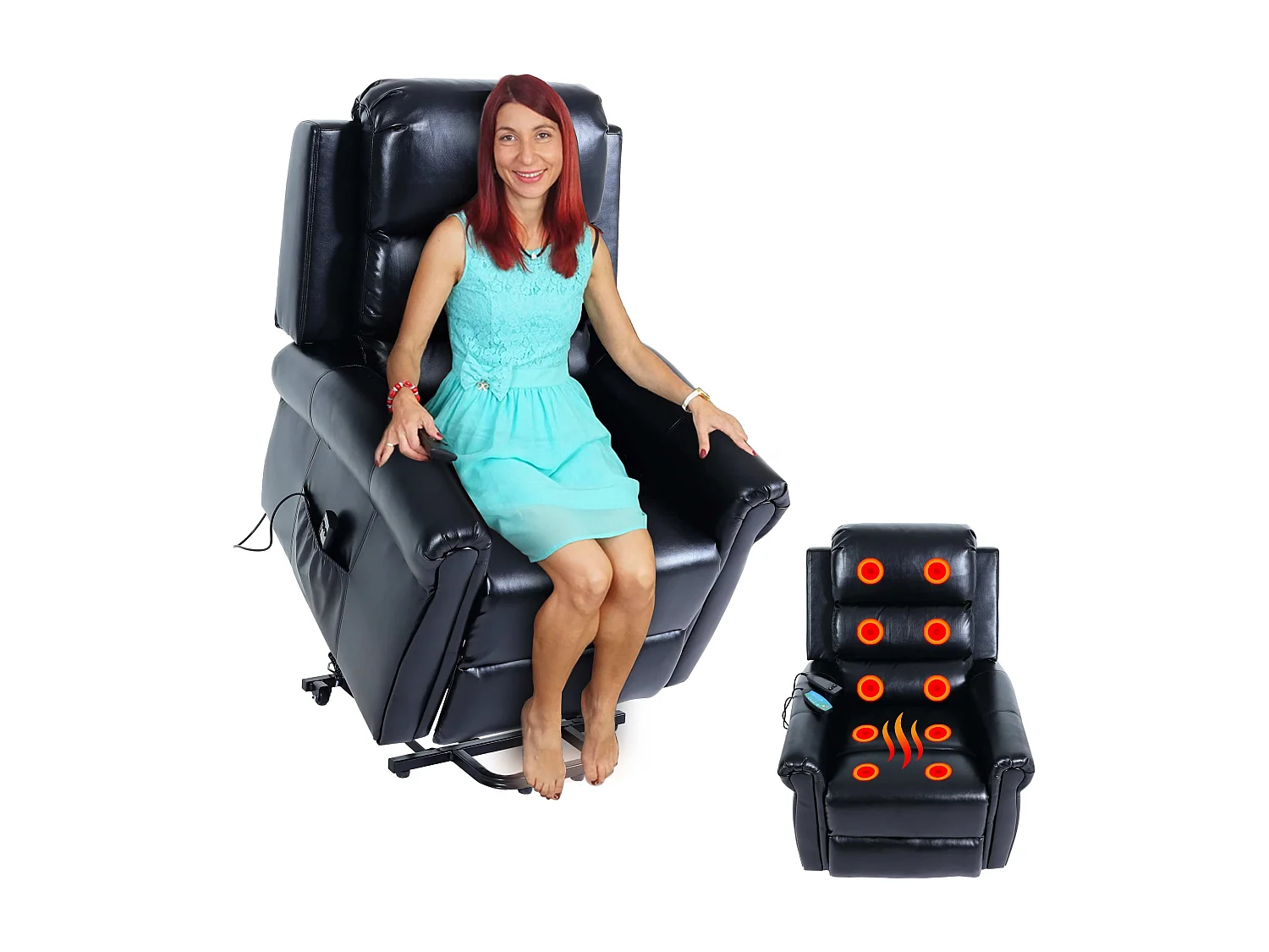 Fernsehsessel MCW-K63, Schwarz