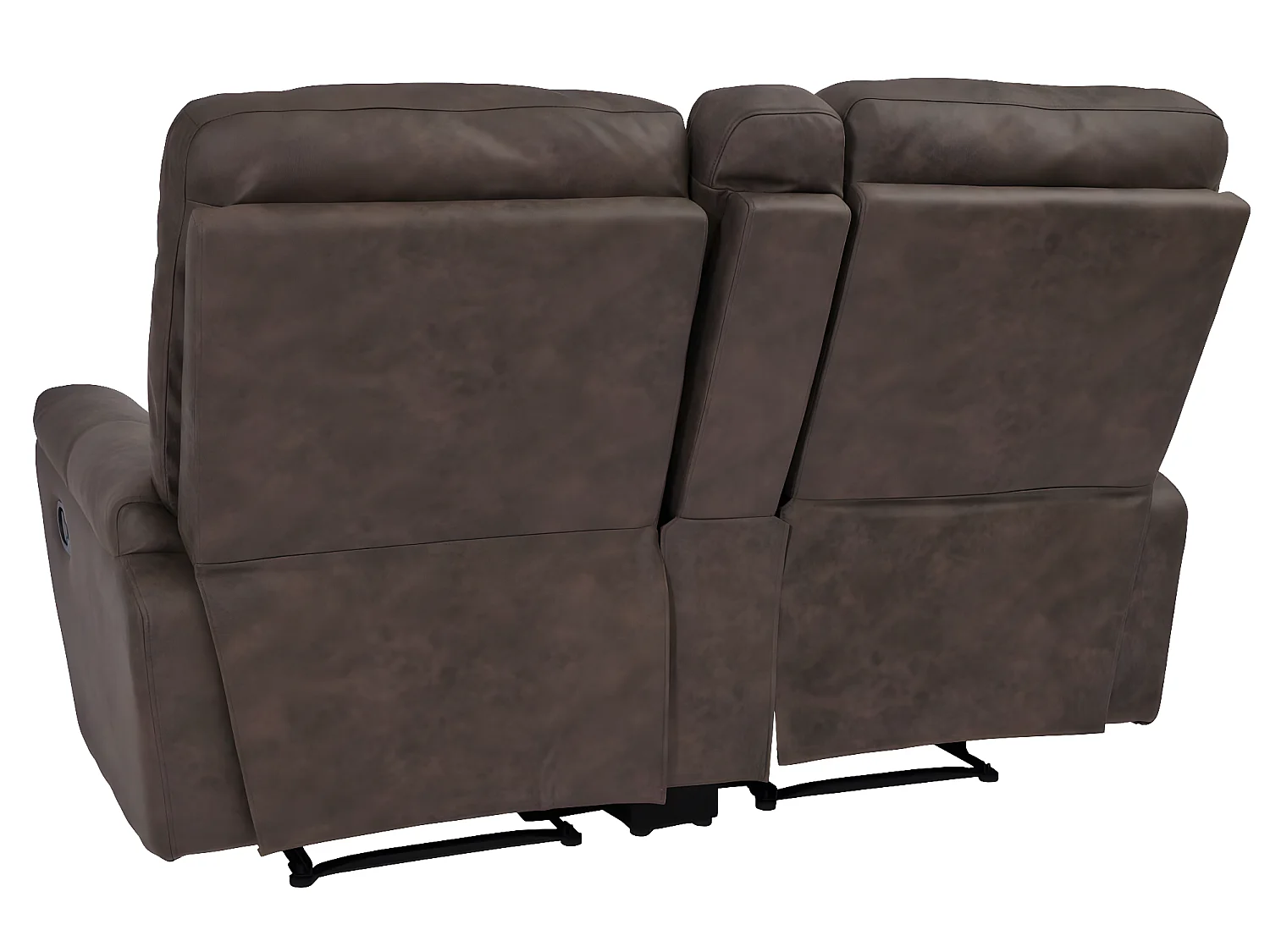 2-osobowy fotel kinowy MCW-K17,  tkanina/tekstylia brązowy