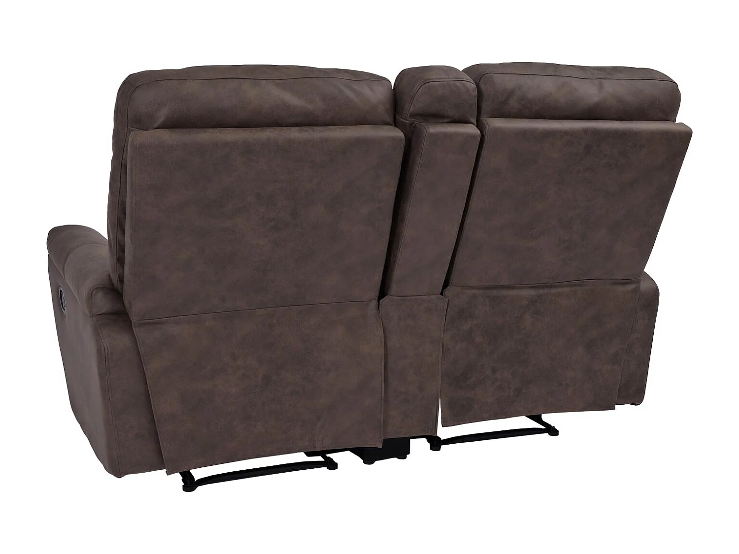 2-osobowy fotel kinowy MCW-K17,  tkanina/tekstylia brązowy