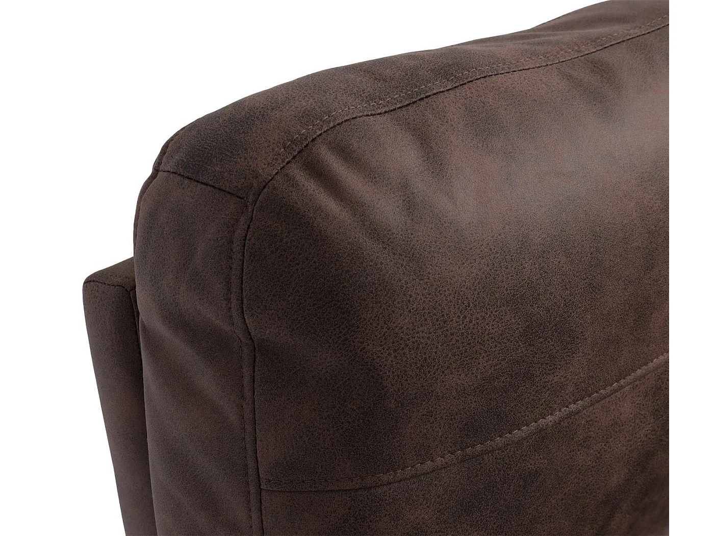 2-osobowy fotel kinowy MCW-K17,  tkanina/tekstylia brązowy