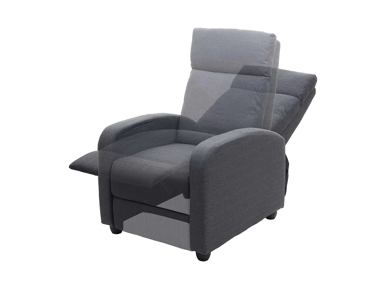 Fotel relaksacyjny MCW-F76,  jasnoszary