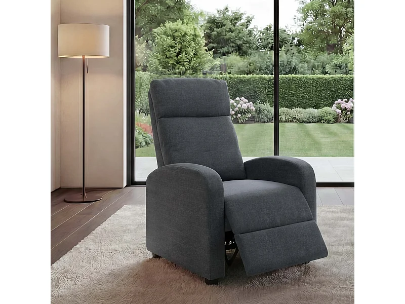 Relaxsessel MCW-F76, Hellgrau