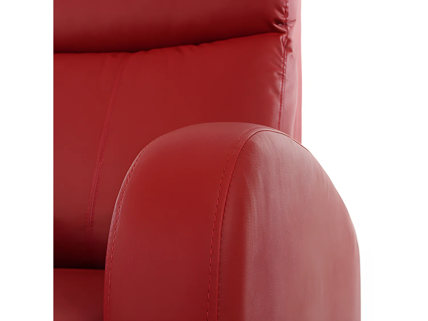 Fotel relaksacyjny Dallas,  czerwony