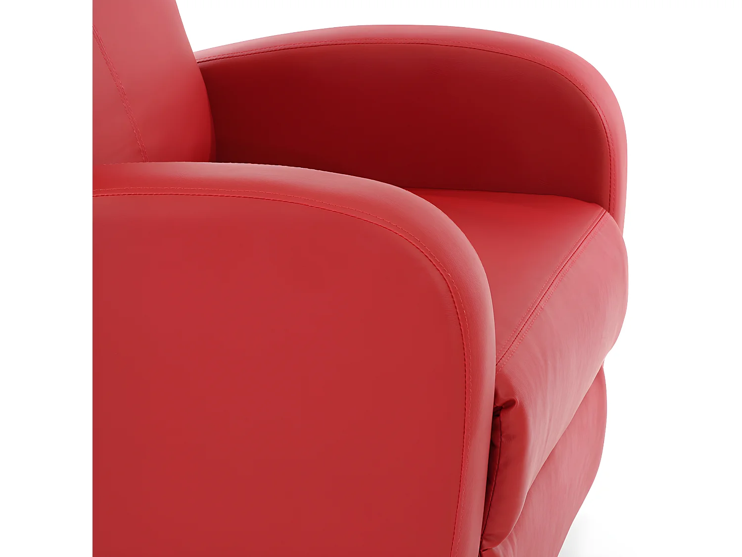 Fotel relaksacyjny Dallas,  czerwony