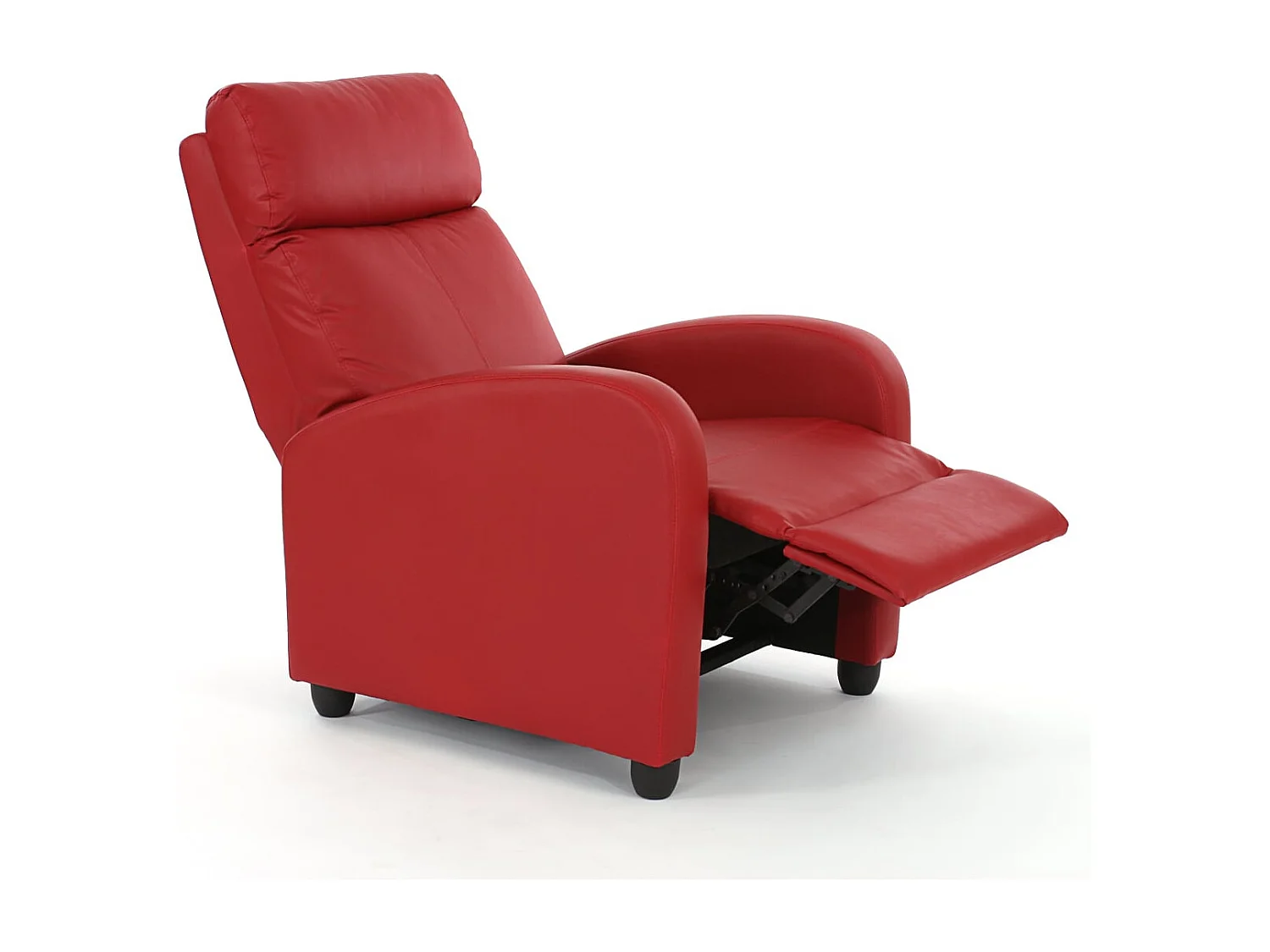 Fotel relaksacyjny Dallas,  czerwony