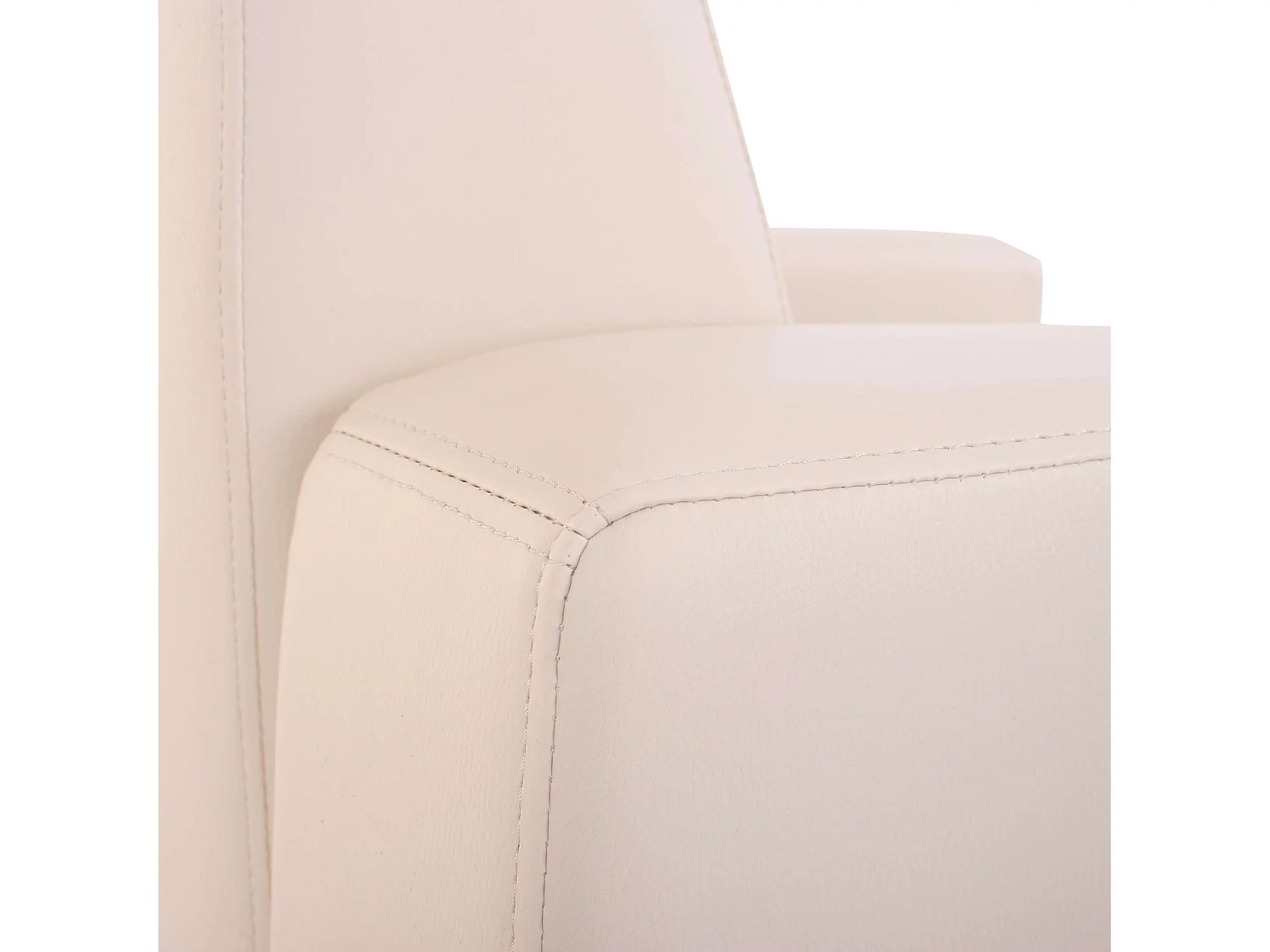 Sessel mit Ottomane Moncalieri, Rot