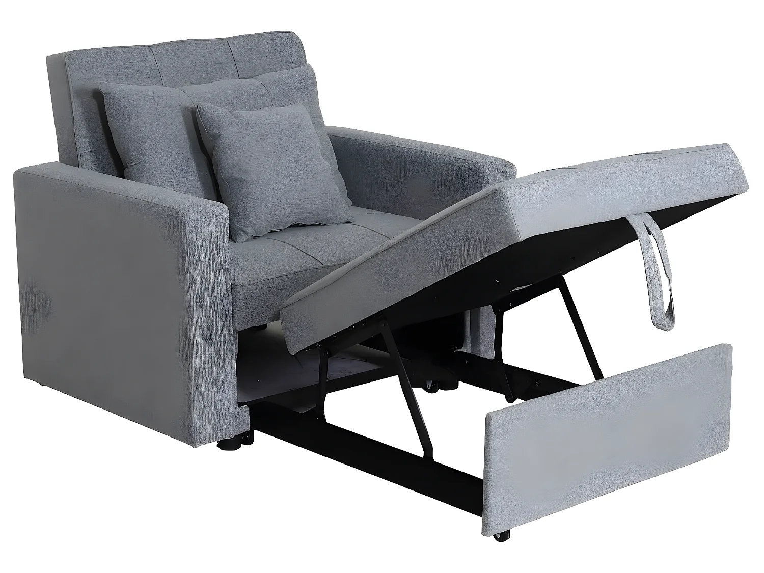 Fotel do spania MCW-L90,  jasnoszary