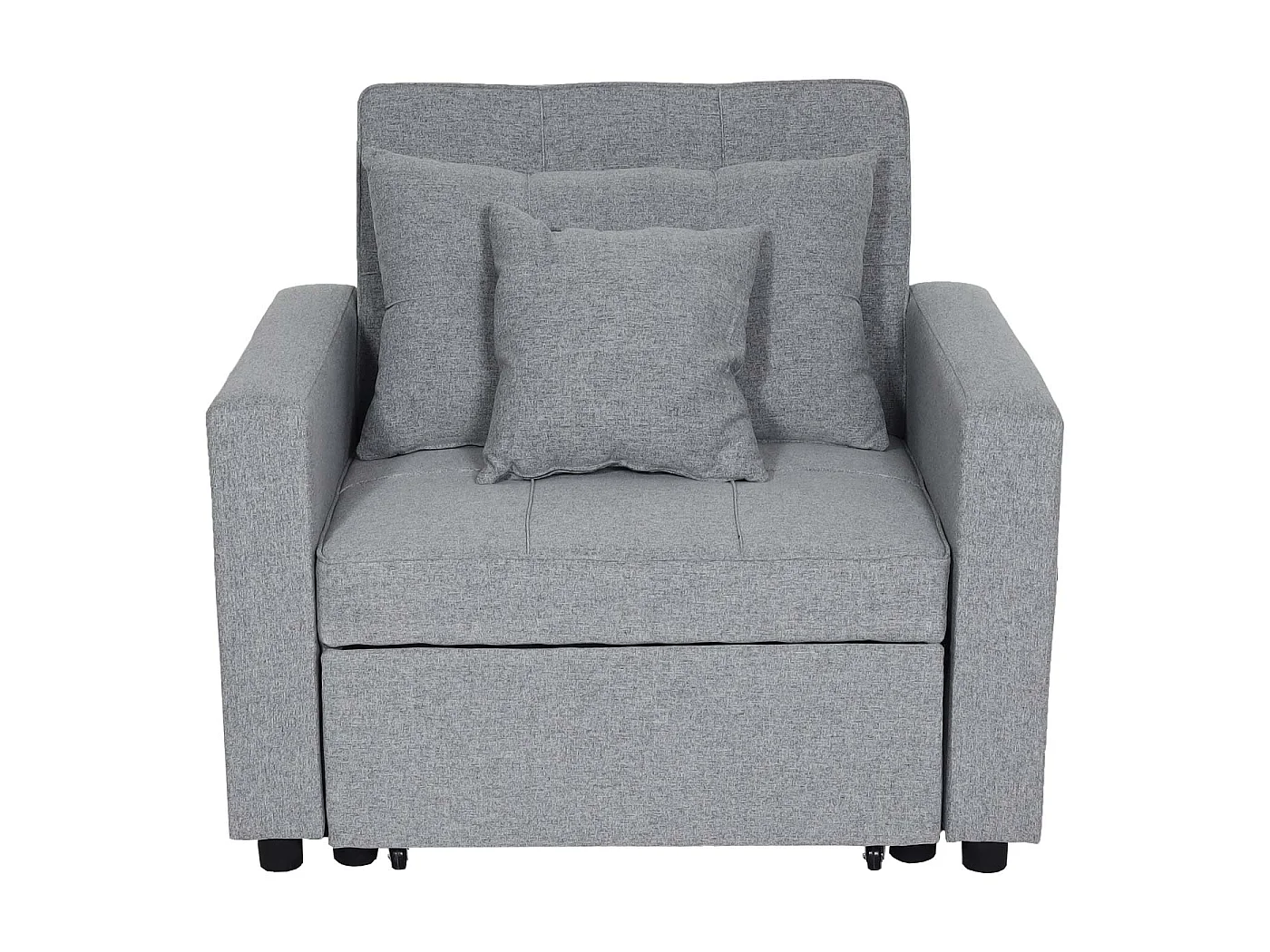 Sovesofa MCW-L90,  lysegrå