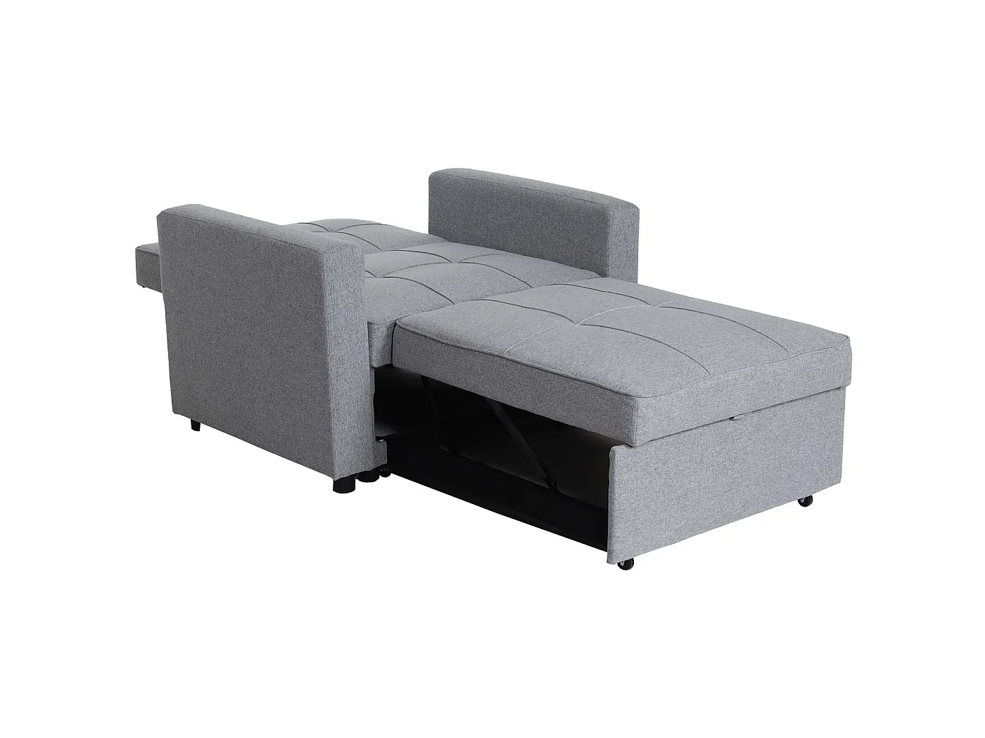 Sovesofa MCW-L90,  lysegrå