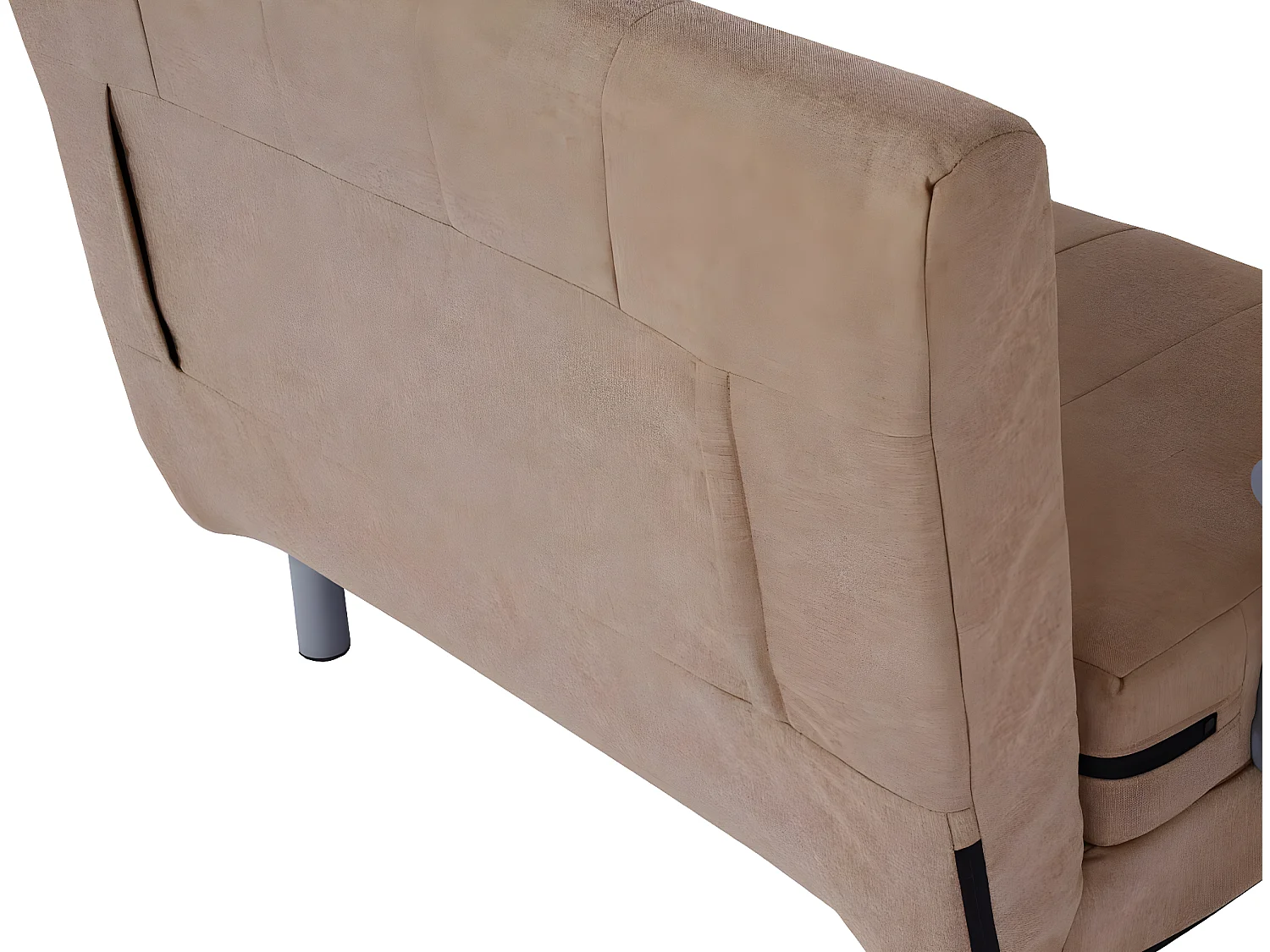 Fotel z funkcją spania MCW-K29,  kremowo-beżowy