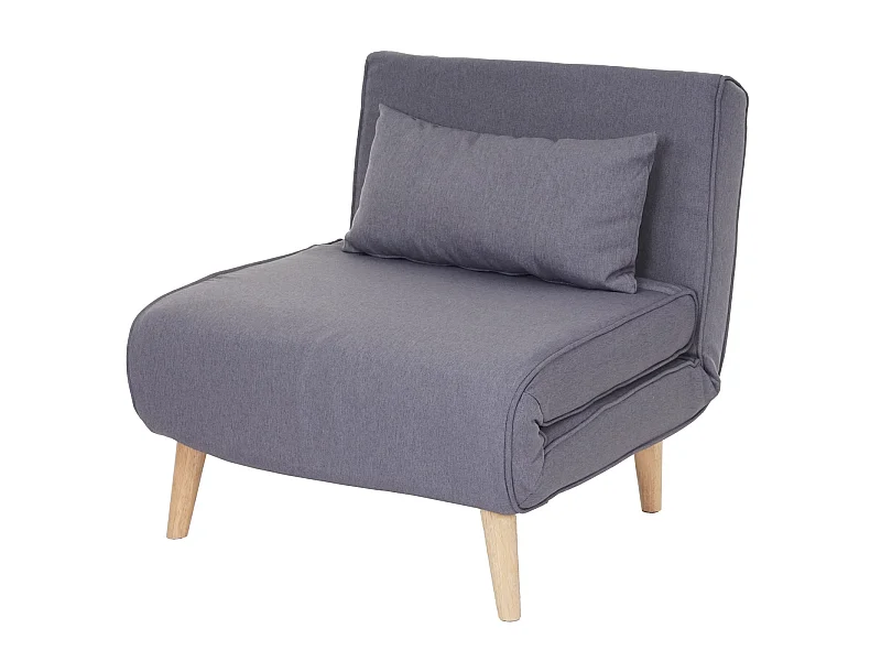 Schlafsessel MCW-D35, Hellgrau