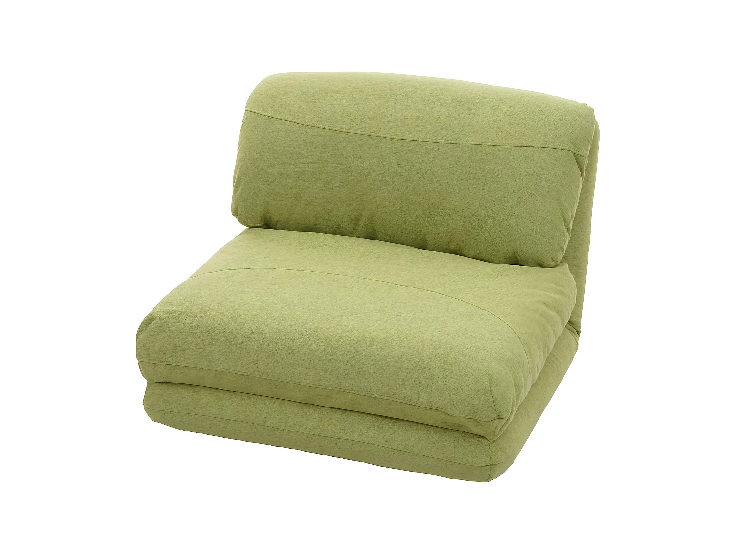 Fotel rozkładany MCW-E68,  zielony