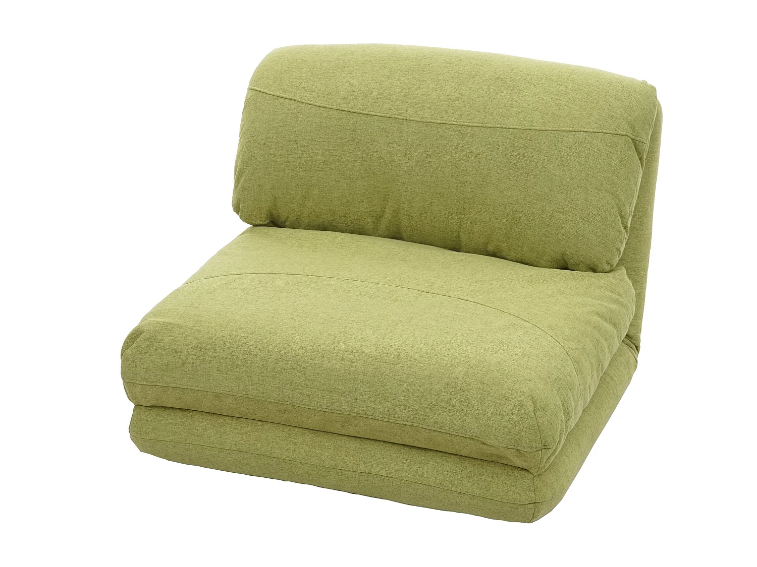 Fotel rozkładany MCW-E68,  zielony