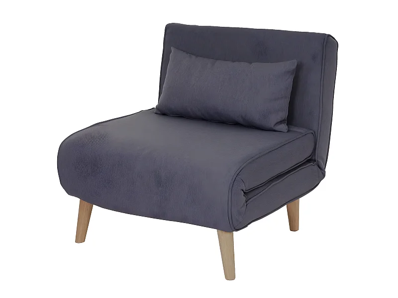 Schlafsessel MCW-D35, Dunkelgrau