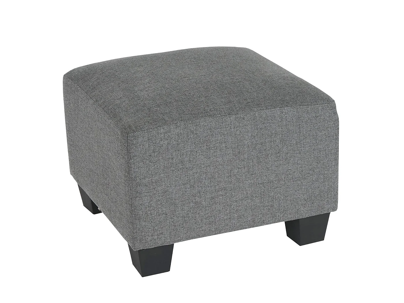 Fauteuil met voetenbank Moncalieri,  grijs