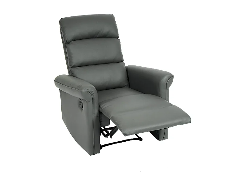 Fernsehsessel MCW-J96 verstellbar, Grau