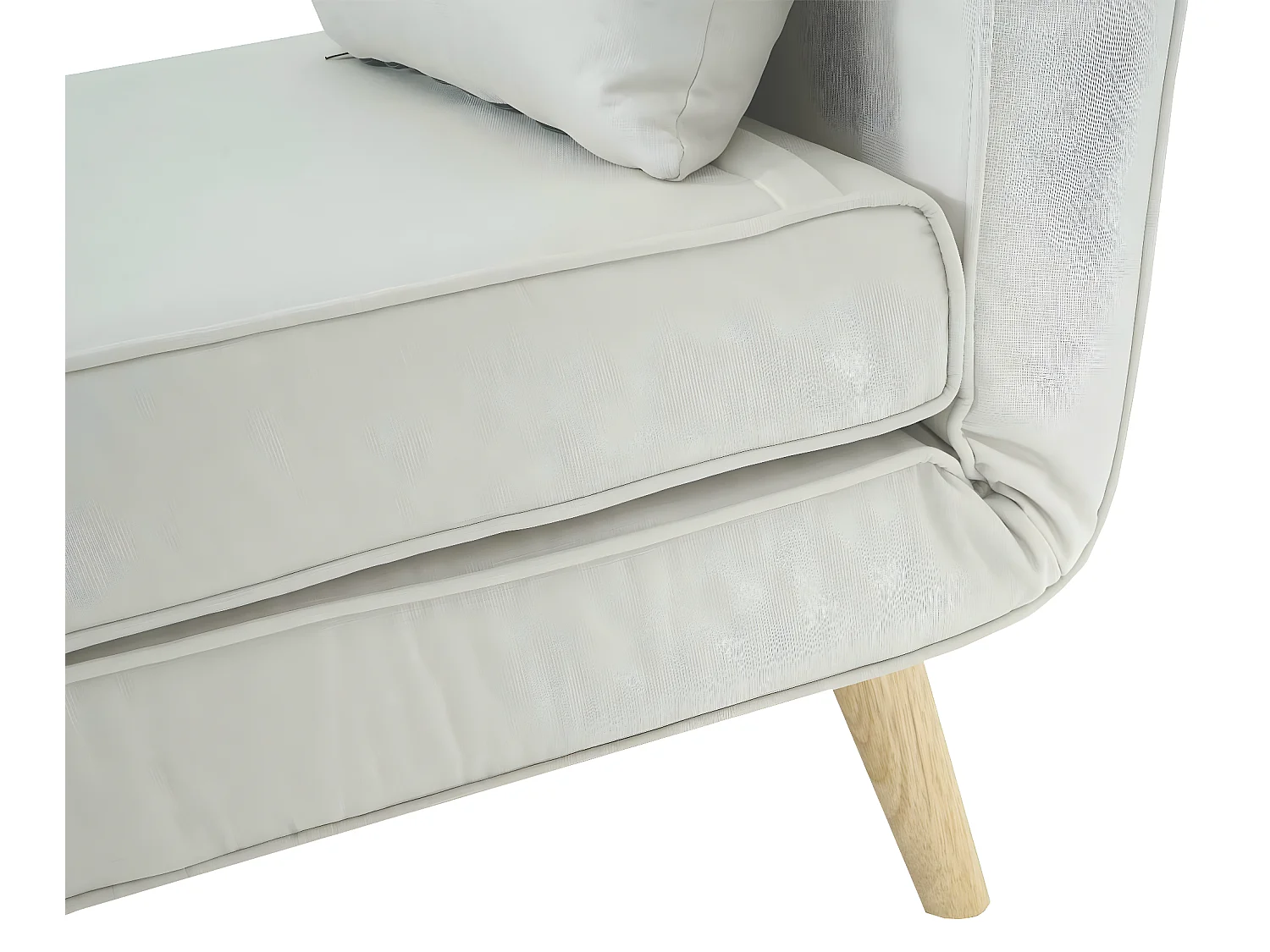 Slaapstoel MCW-D35,  crème-beige