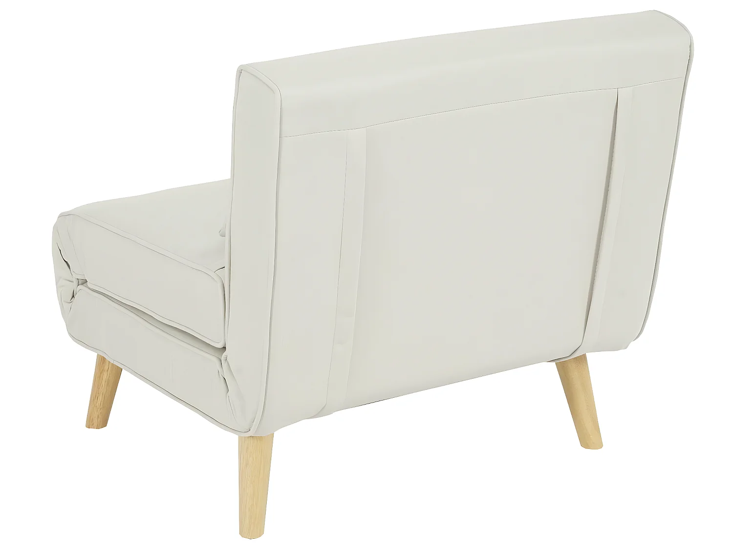 Slaapstoel MCW-D35,  crème-beige