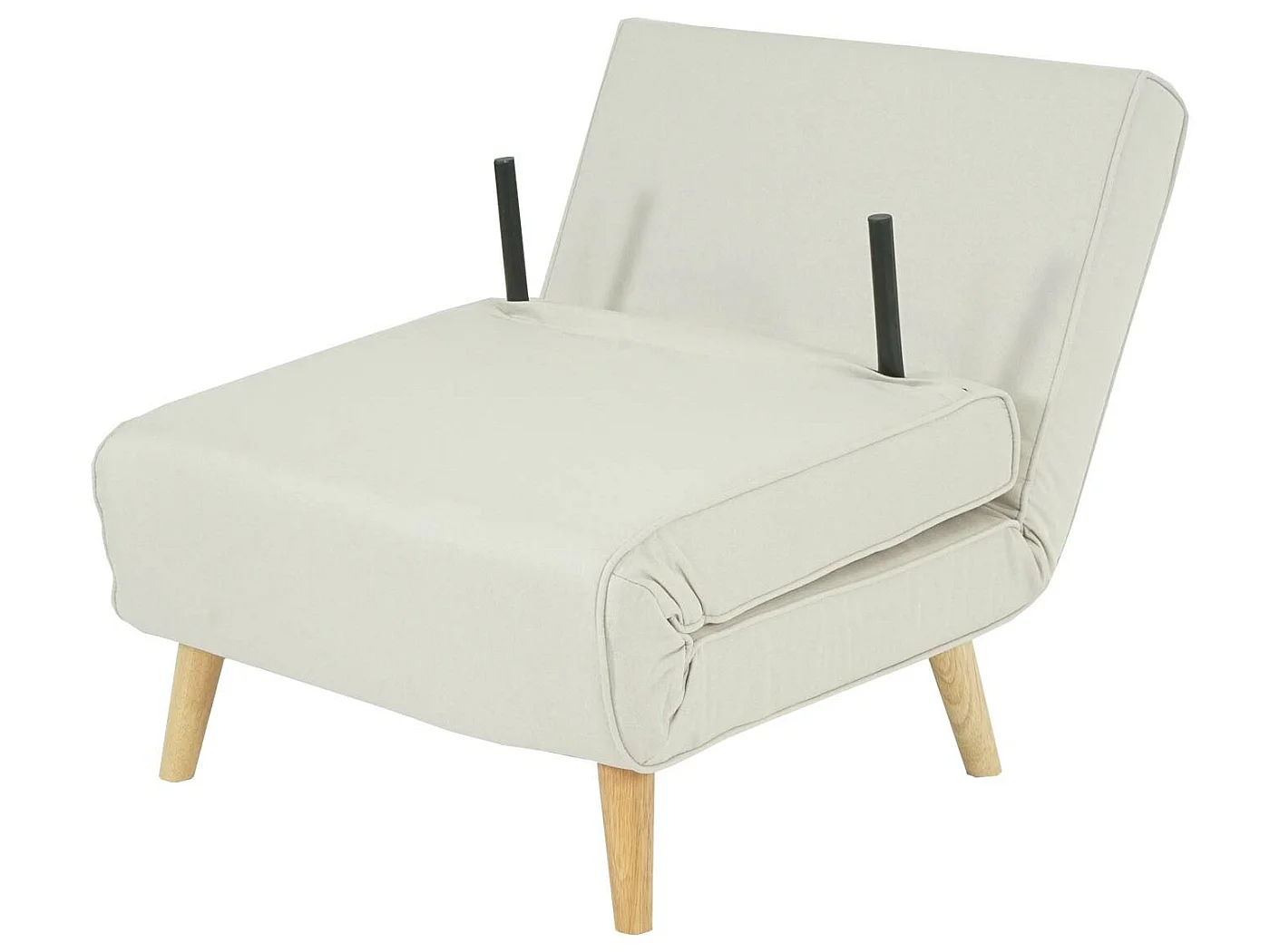 Slaapstoel MCW-D35,  crème-beige