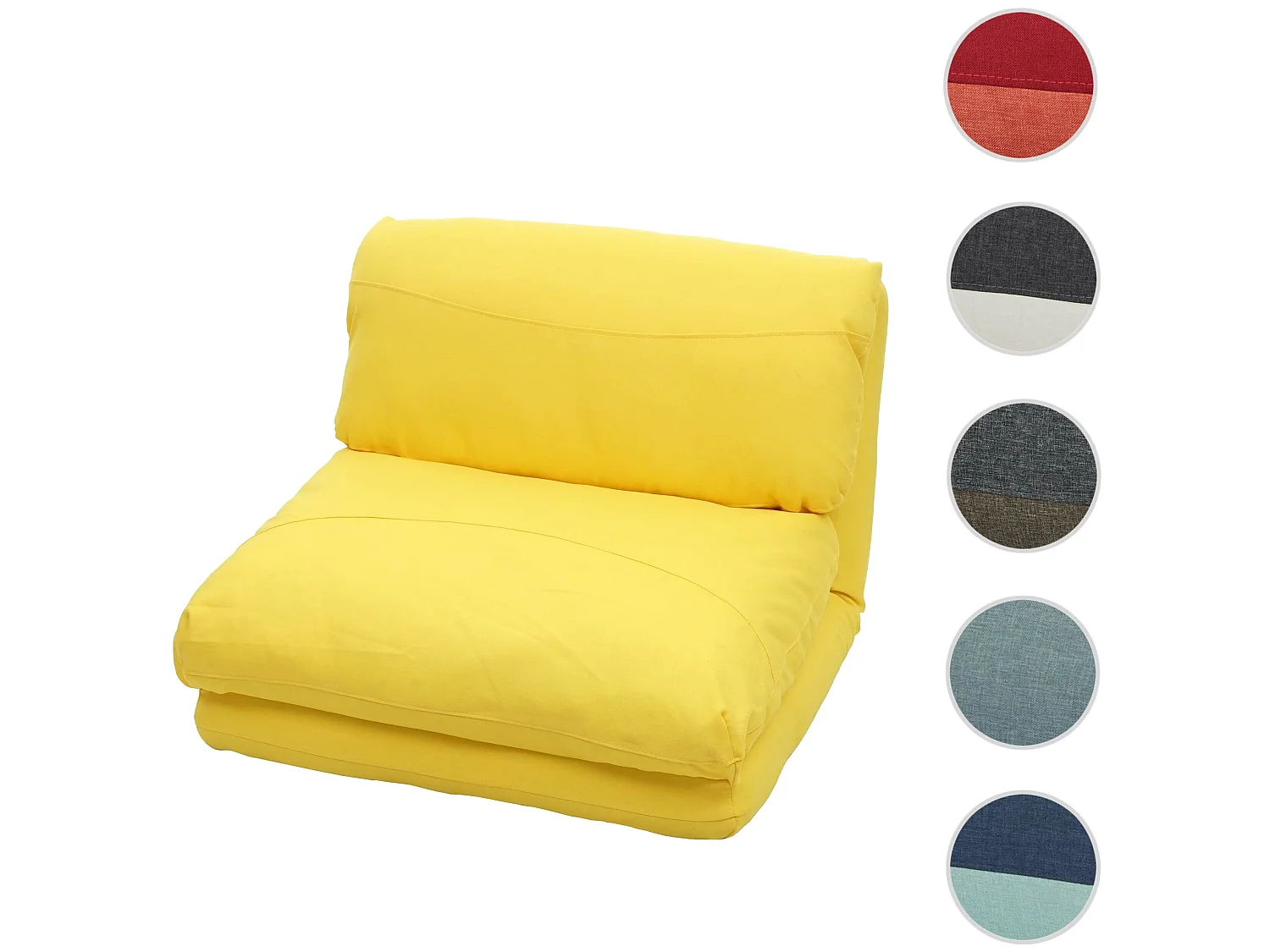 Schlafsessel MCW-E68, Gelb