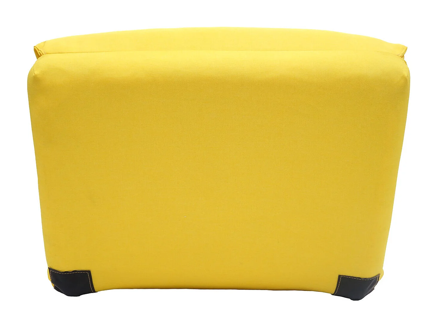 Fotel rozkładany MCW-E68,  żółty