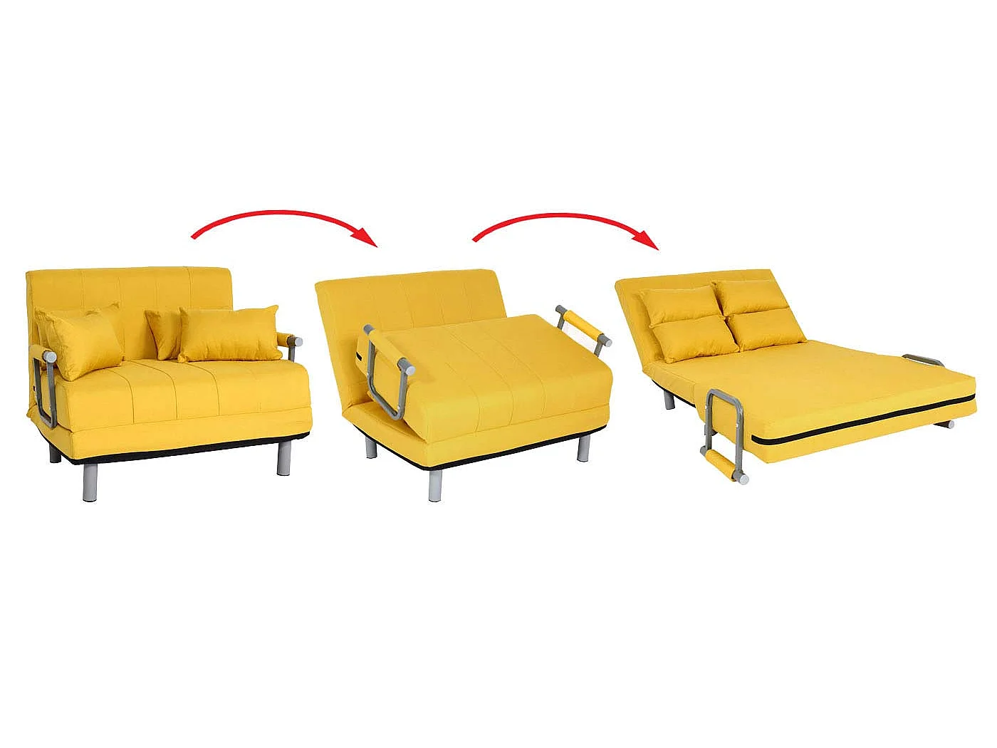 Schlafsessel MCW-K29, Gelb
