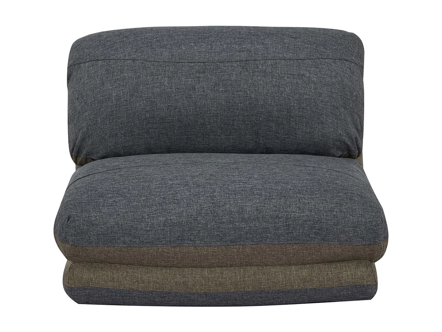 Schlafsessel MCW-E68, Khaki/dunkelgrau