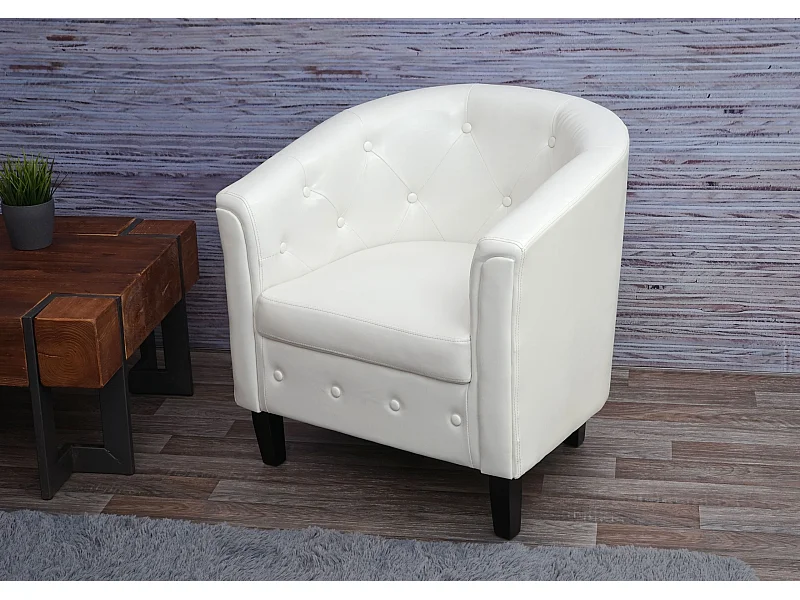 Loungestoel Stafford T810,  wit