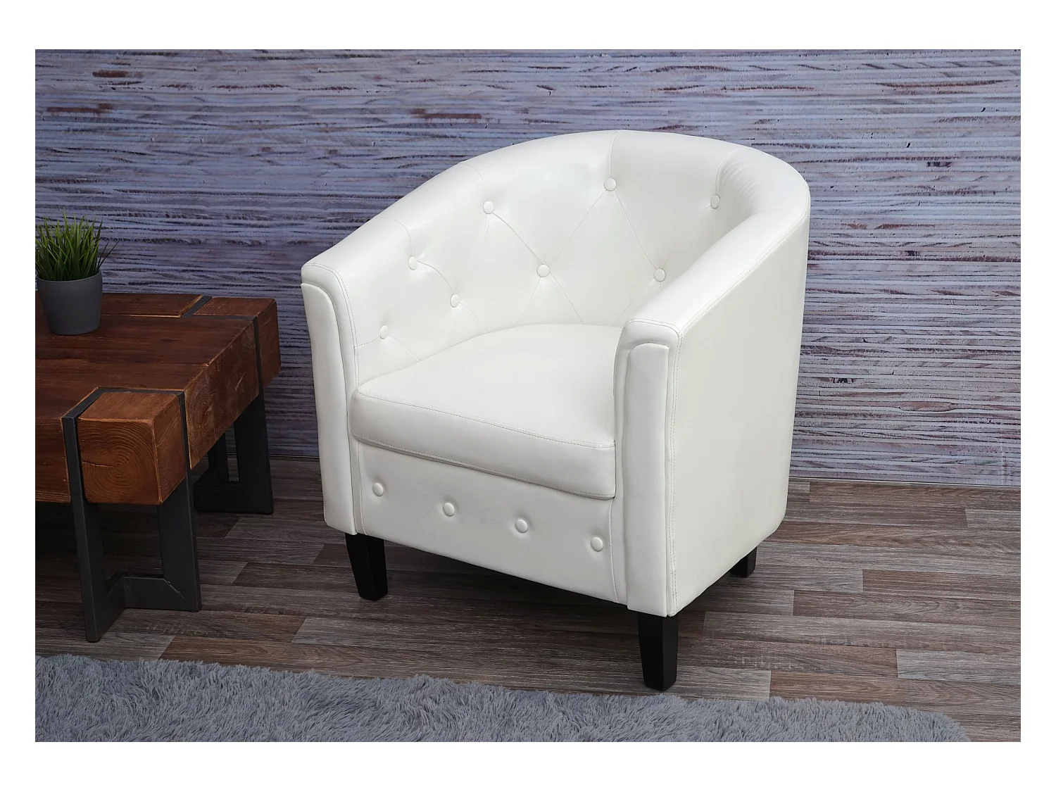 Loungestoel Stafford T810,  wit