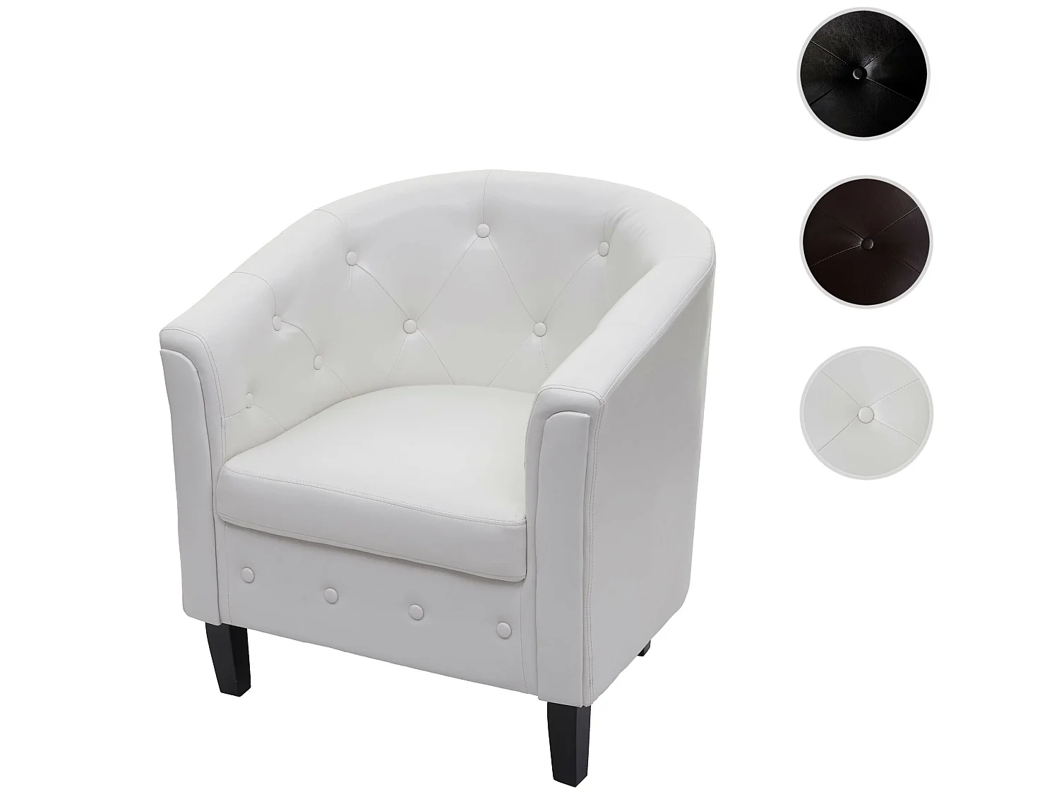 Loungestoel Stafford T810,  wit