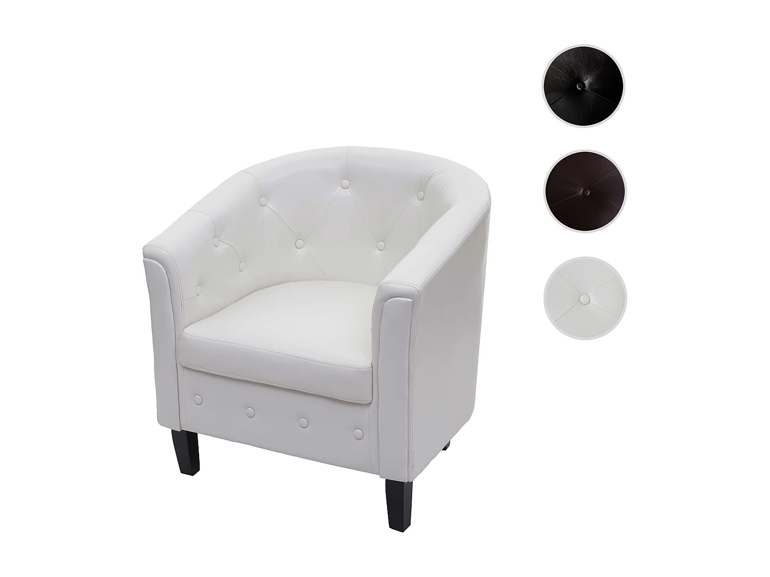 Loungesessel Stafford T810, Weiß