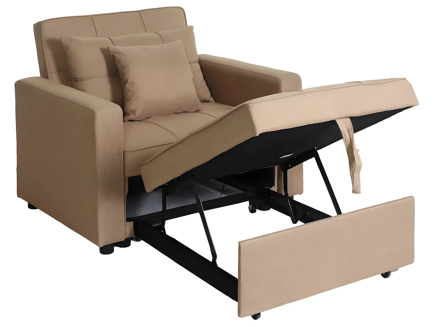 Slaapstoel MCW-L90,  taupe