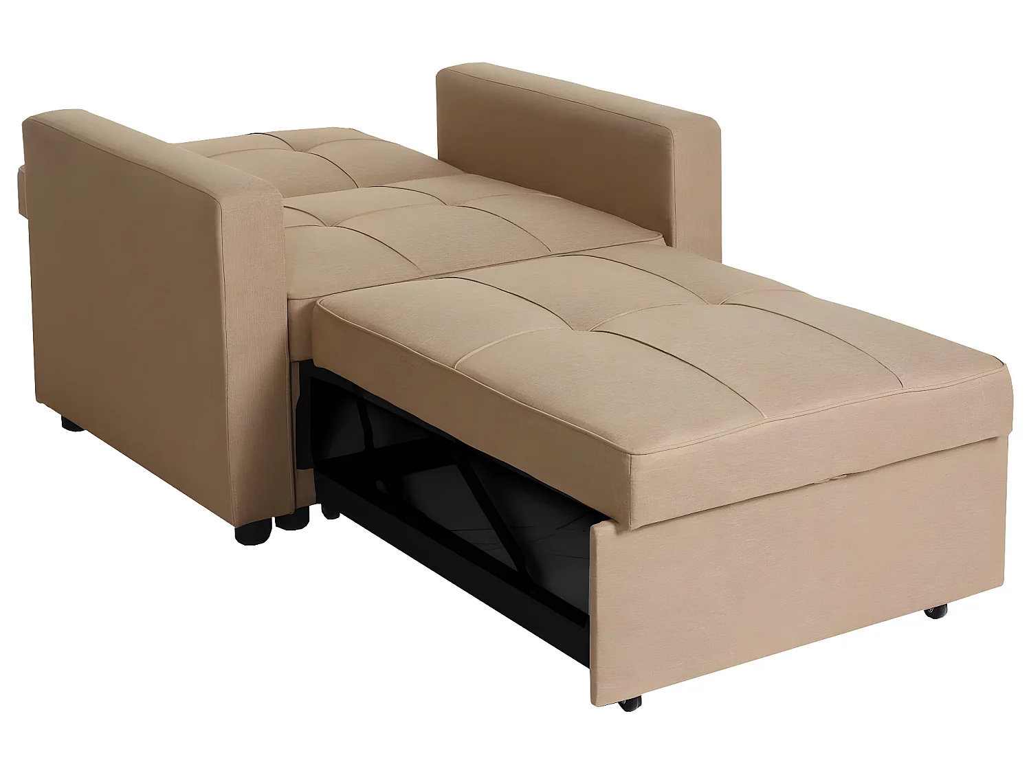 Slaapstoel MCW-L90,  taupe