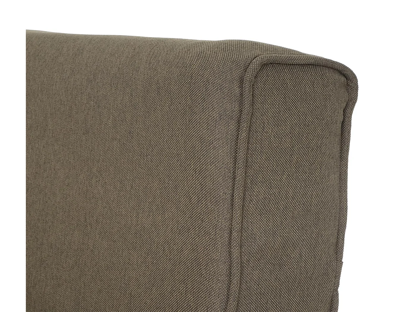 Poltrona letto relax MCW-D35 trasformabile morbida imbottita legno tessuto verde