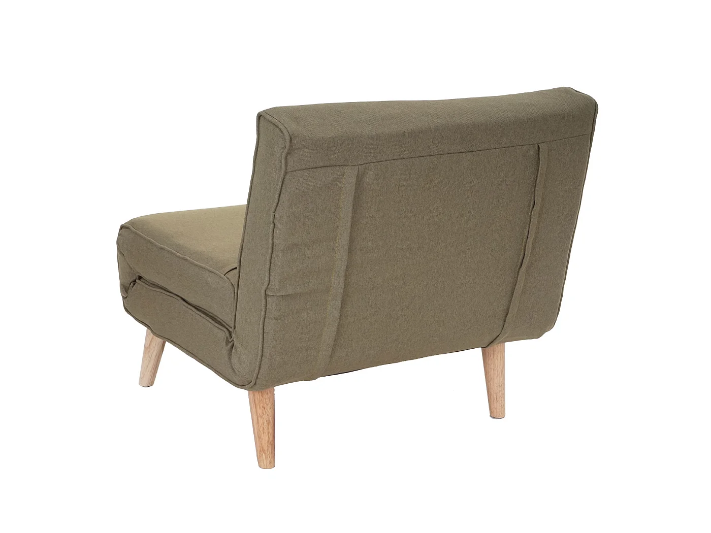 Fotel rozkładany MCW-D35,  zielony