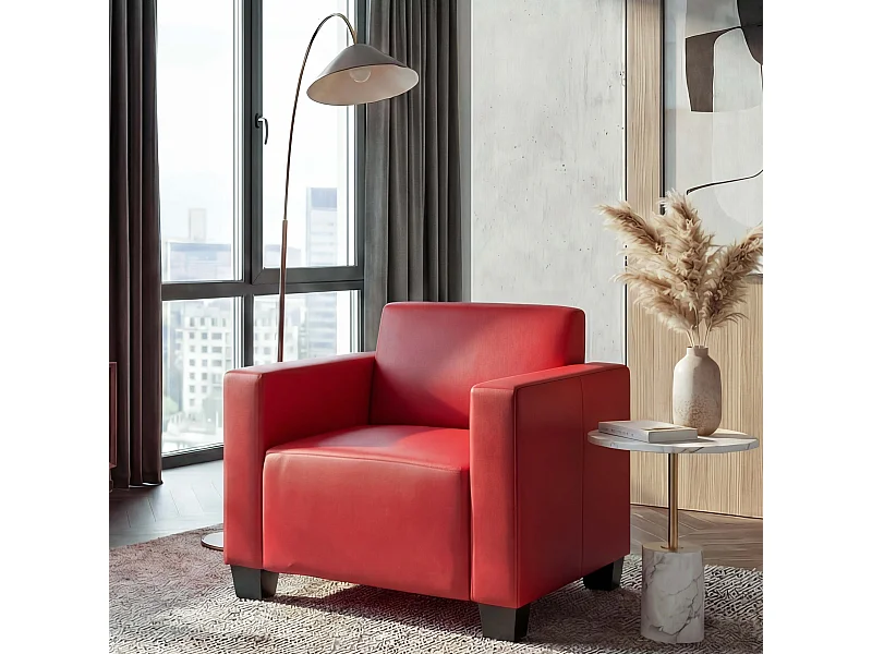 Loungesessel Moncalieri, Rot