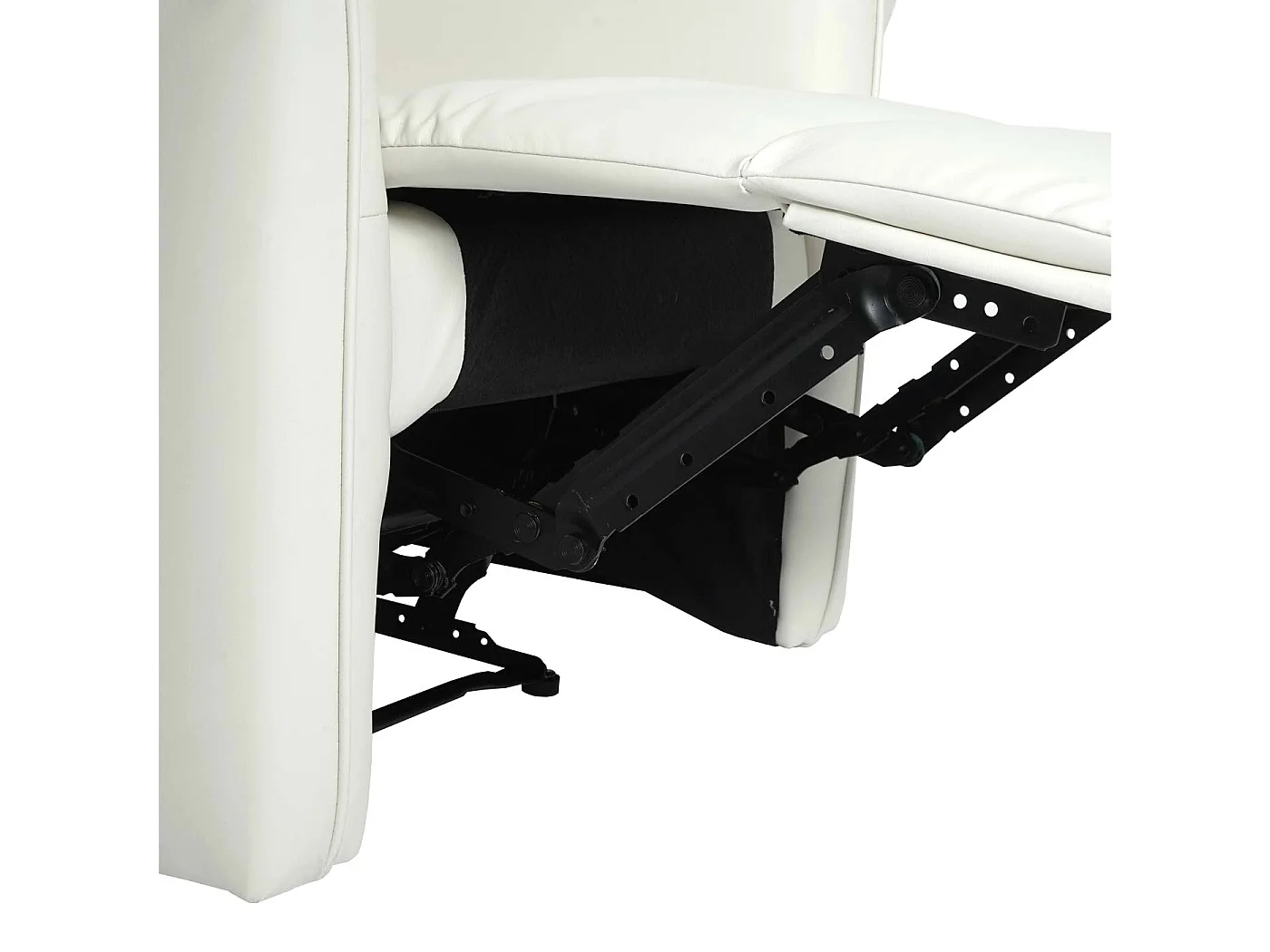 Fernsehsessel MCW-J96 verstellbar, Creme-weiß