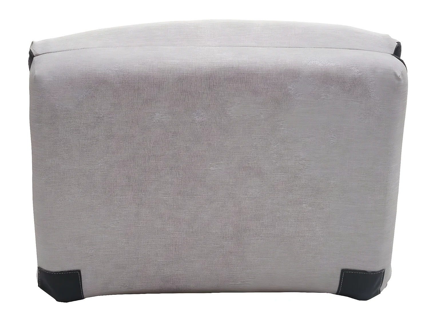 Fotel rozkładany MCW-E68,  ciemnoszary/jasnoszary