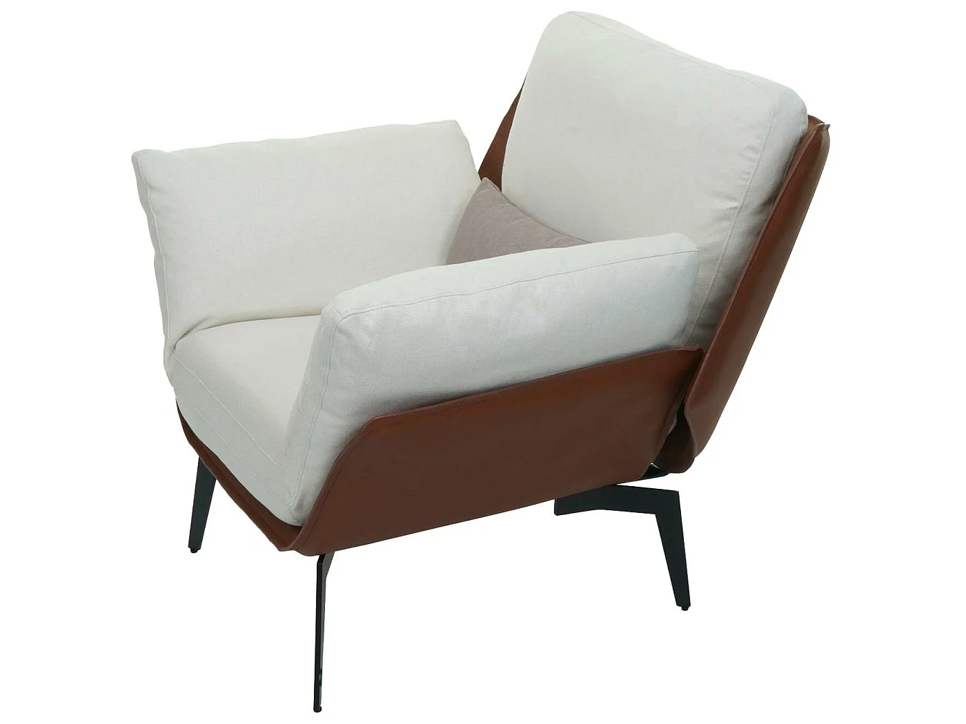 Sillón MCW-L82,  marrón oscuro