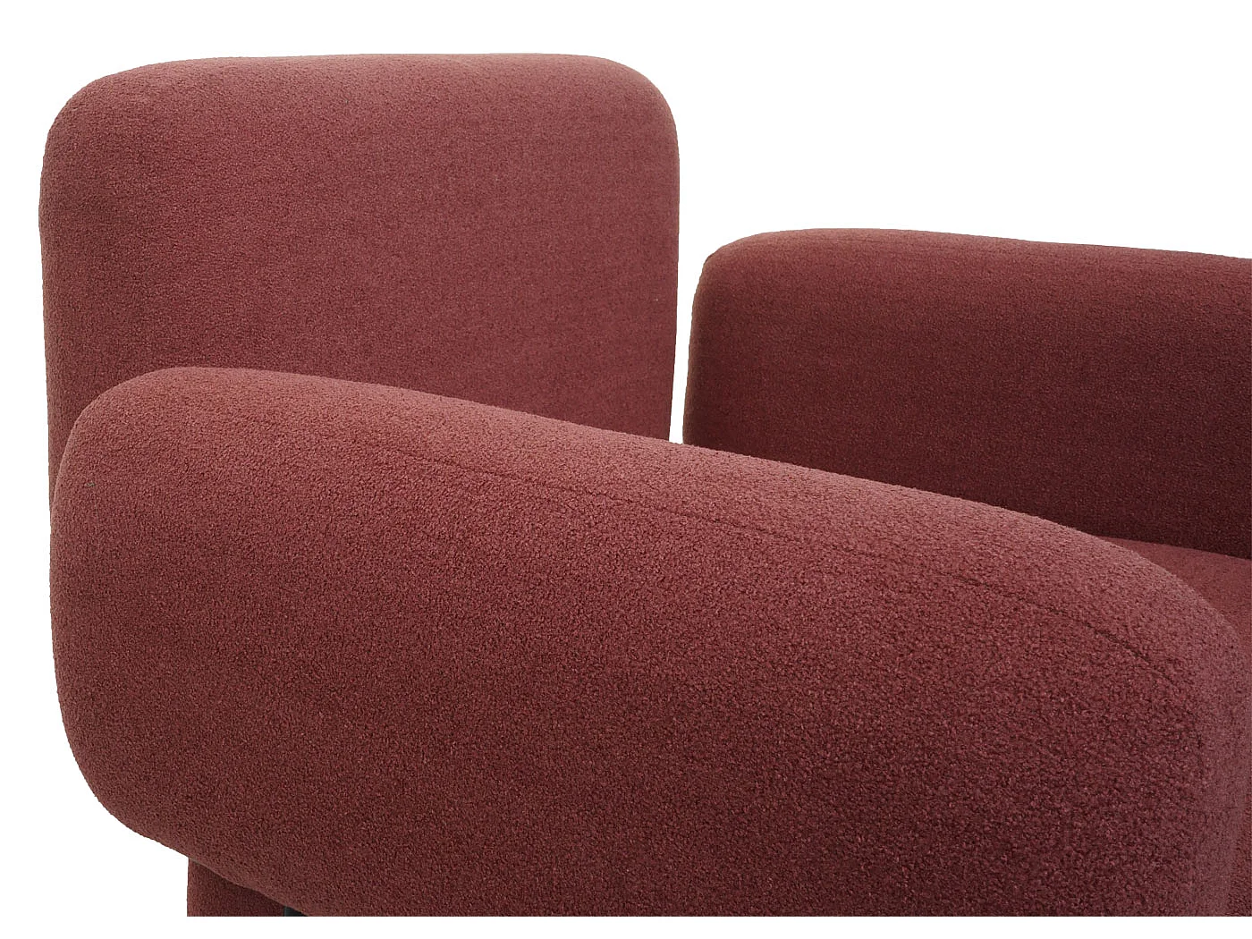 Fauteuil de salon MCW-L83,  vieux rose