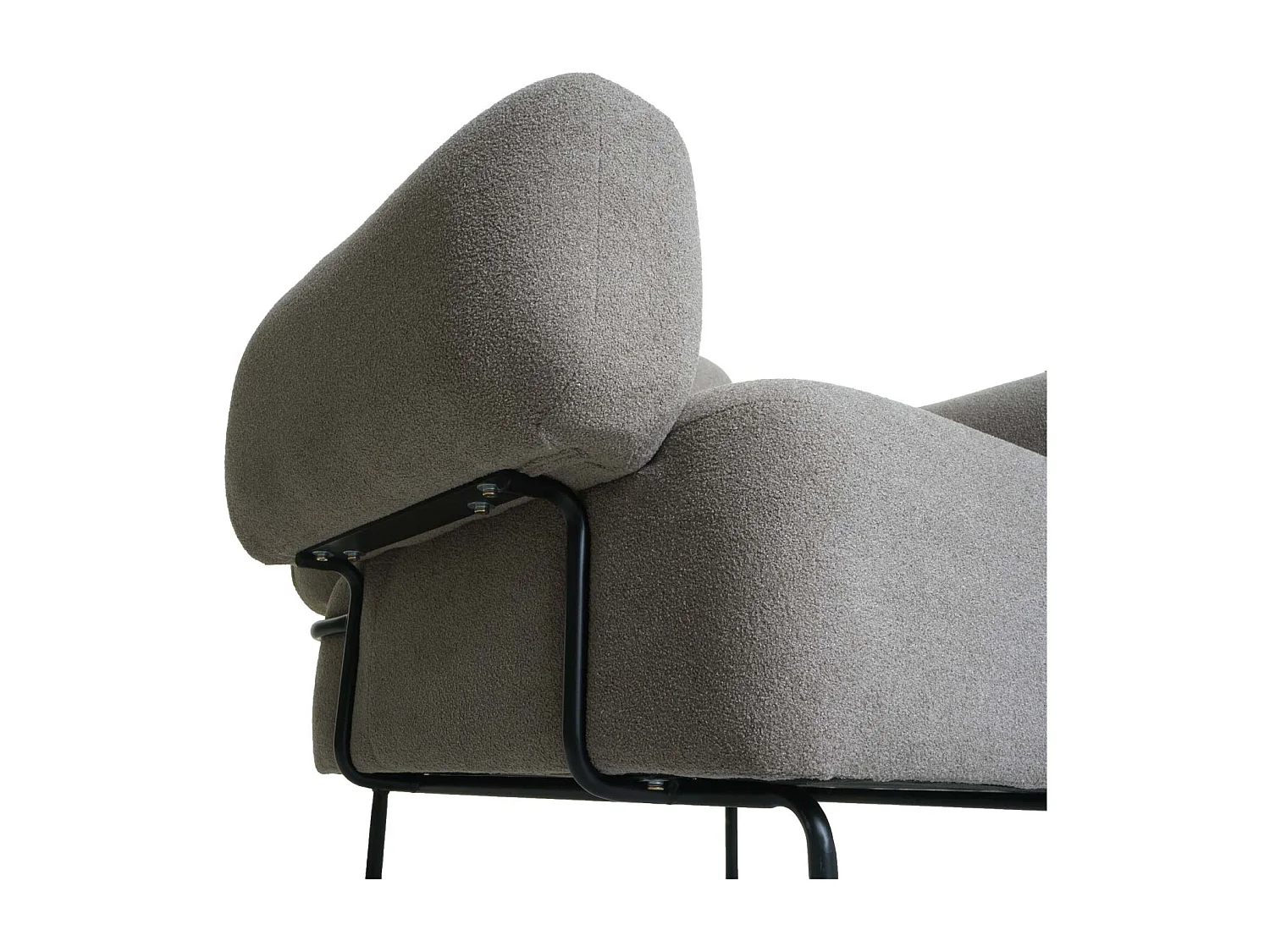 Loungefauteuil MCW-L83,  grijs
