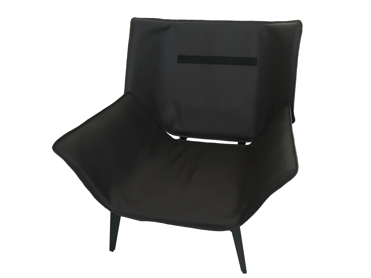 Fauteuil MCW-L82,  zwart