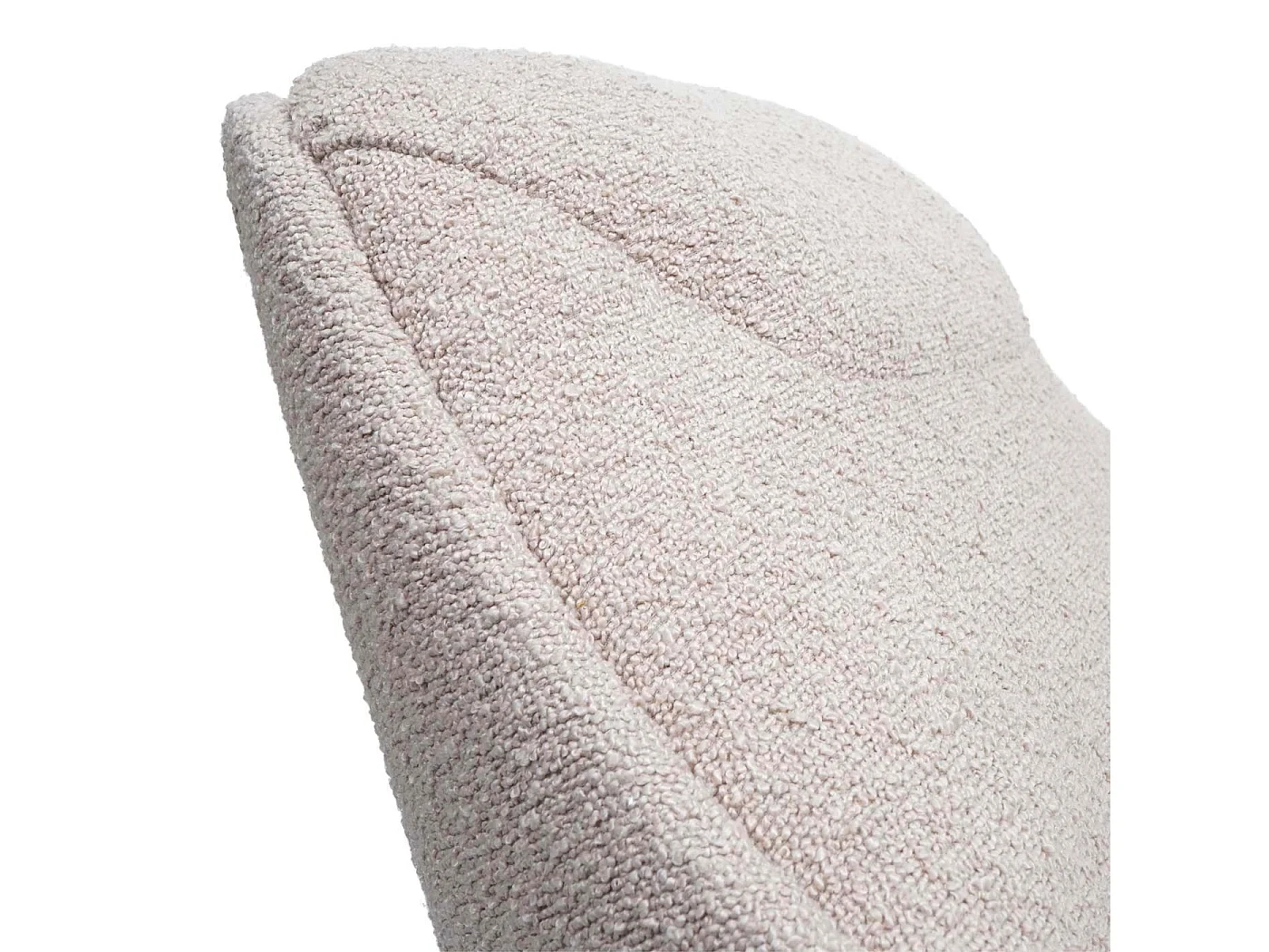 Loungestol MCW-J77,  creme-beige