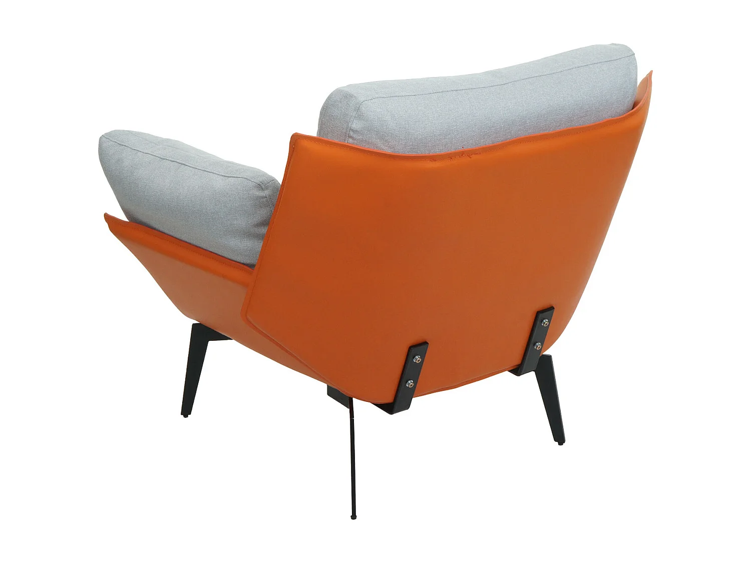 Fotel MCW-L82, fotel wypoczynkowy,  terakota